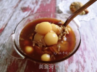 红糖醪糟煮粉子步骤9