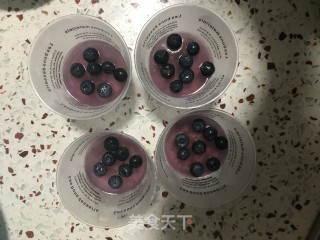 多彩蓝莓果冻步骤7