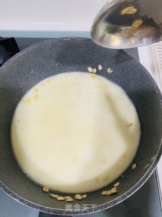 早餐，玉米燕麦牛奶步骤3