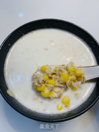 早餐，玉米燕麦牛奶步骤5