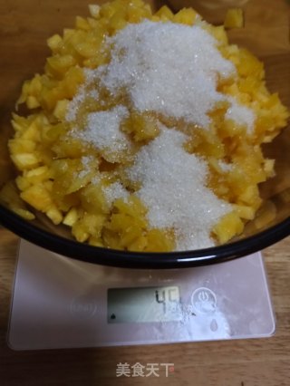菠萝馅步骤2