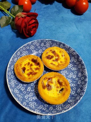 香甜葡萄干蛋挞步骤7