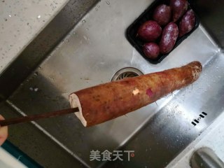 山药爱紫薯步骤1