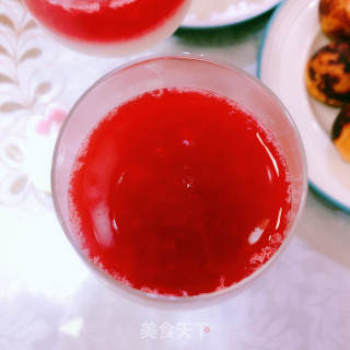 牛奶草莓布丁步骤12