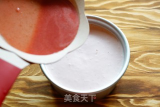 草莓樱花慕斯蛋糕步骤17
