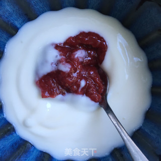 草莓酱拌酸奶步骤5