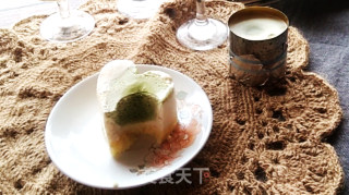 渐变抹茶豆腐慕斯步骤16 渐变抹茶豆腐慕斯步骤16
