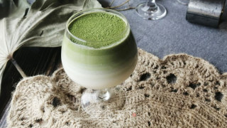 渐变抹茶豆腐慕斯步骤15 渐变抹茶豆腐慕斯步骤15