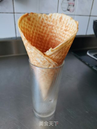 脆皮甜筒水果杯步骤11