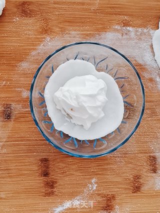 芒果奶油雪媚娘步骤9