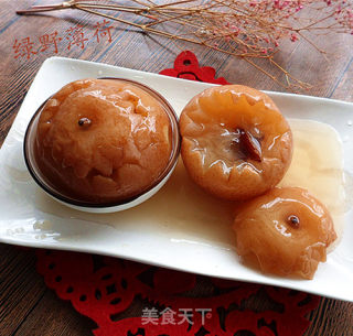 银耳蒸皇冠梨步骤9