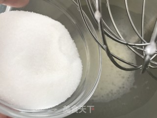 脆脆的蛋白糖步骤2
