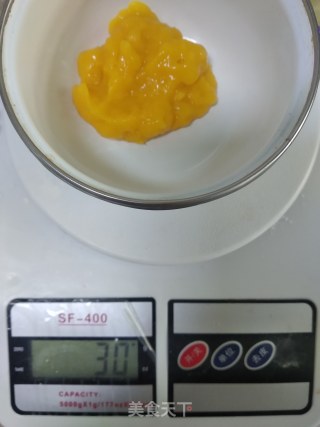 春季应季美食——芒果蛋清溶豆步骤4