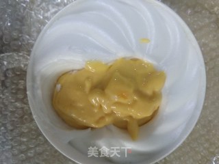 春季应季美食——芒果蛋清溶豆步骤8