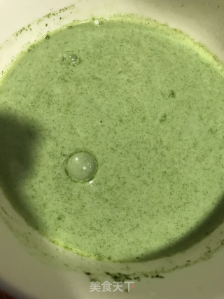 抹茶雪媚娘步骤1