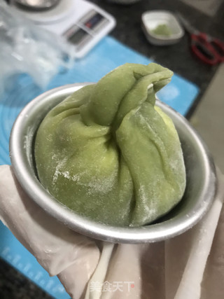 抹茶雪媚娘步骤11