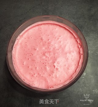 草莓牛奶冰淇淋步骤7