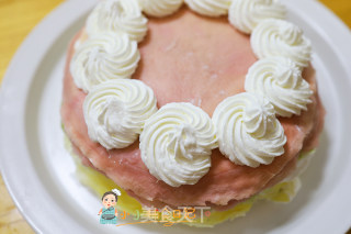12个月以上辅食三色奶油千层蛋糕步骤16 12个月以上辅食三色奶油千层蛋糕步骤16