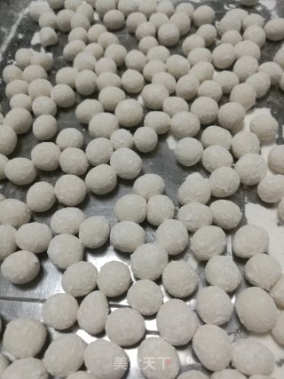芒果奶昔糯米丸步骤4