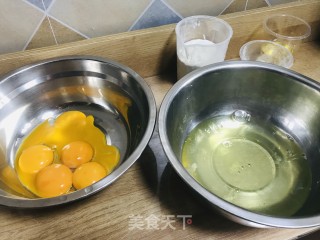 蒸抹茶蛋糕步骤2 蒸抹茶蛋糕步骤2