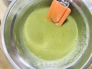 蒸抹茶蛋糕步骤3 蒸抹茶蛋糕步骤3