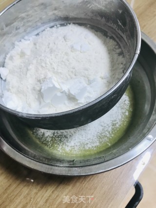 蒸抹茶蛋糕步骤4 蒸抹茶蛋糕步骤4