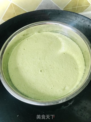 蒸抹茶蛋糕步骤15 蒸抹茶蛋糕步骤15