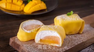 自制甜品|芒果班戟步骤15