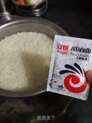 糯米甜酒酿步骤2