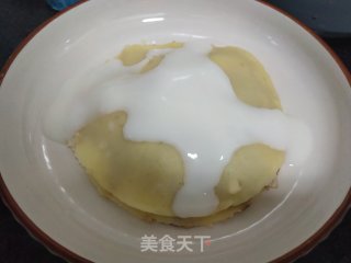 草莓酸奶千层步骤9