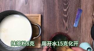 宇治金时(抹茶白玉圆子、抹茶红豆布丁)精致甜点,让你拥有一下午好心情步骤3 宇治金时(抹茶白玉圆子、抹茶红豆布丁)精致甜点,让你拥有一下午好心情步骤3