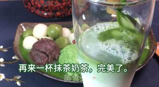 宇治金时(抹茶白玉圆子、抹茶红豆布丁)精致甜点,让你拥有一下午好心情步骤11 宇治金时(抹茶白玉圆子、抹茶红豆布丁)精致甜点,让你拥有一下午好心情步骤11