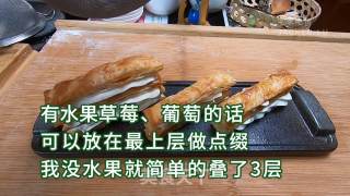 拿破仑手抓饼千层酥，仿制浪漫法式甜品，一口酥脆，一口满足步骤5