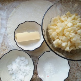 手抓饼版苹果派步骤4 手抓饼版苹果派步骤4