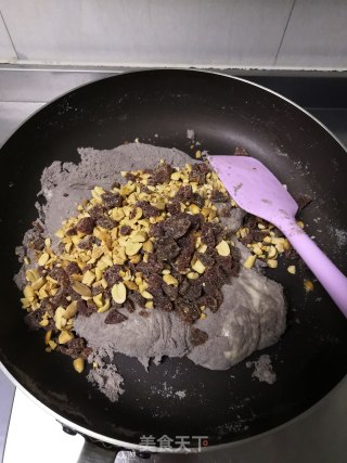 可可果干牛轧糖步骤12