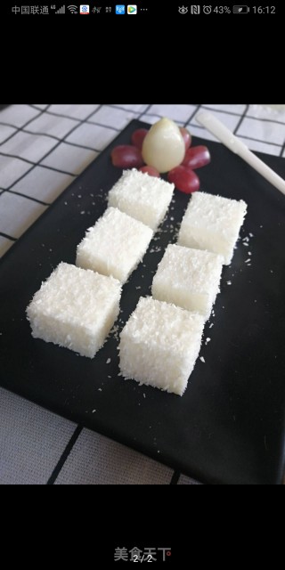 椰蓉奶冻步骤4 椰蓉奶冻步骤4