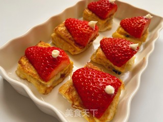 夹心草莓吐司步骤8 夹心草莓吐司步骤8