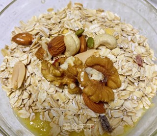 土豆家～～【燕麦低脂能量棒】步骤3