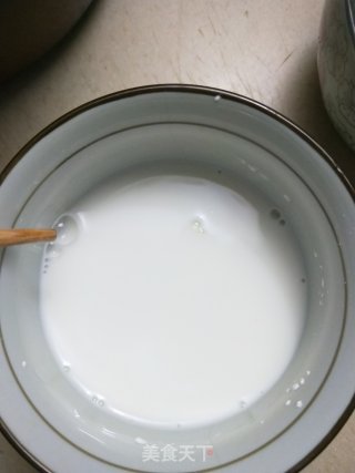 椰蓉红豆牛奶糕步骤3