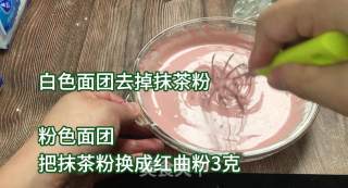 三色冰皮月饼，亲子美食，和孩子一起做吧，软糯可口甜品步骤4