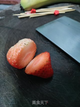 雪人糖葫芦步骤2