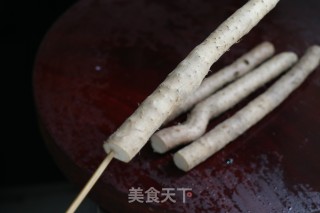 翡翠山药糕步骤1 翡翠山药糕步骤1
