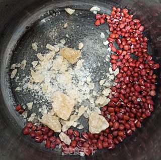 红豆山药糯米小圆子步骤1