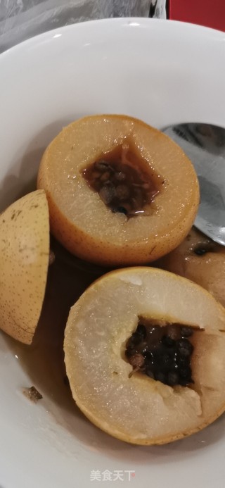 止咳化痰蜂蜜蒸梨步骤6