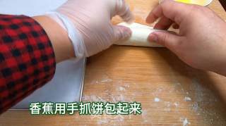 松软香脆的手抓饼香蕉卷步骤2 松软香脆的手抓饼香蕉卷步骤2