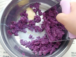 小米紫薯饼步骤6 小米紫薯饼步骤6