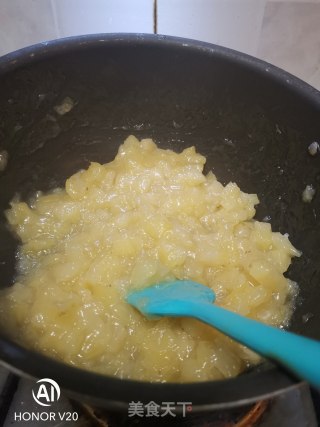 蛋挞菠萝派步骤2
