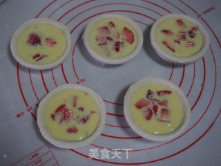 无奶油草莓蛋挞步骤4